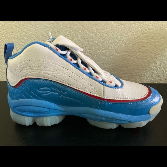 🎄New Allen Iverson Legacy Blue Basketball Athletic Shoes CN8405 Authentic - Picture 4 of 16